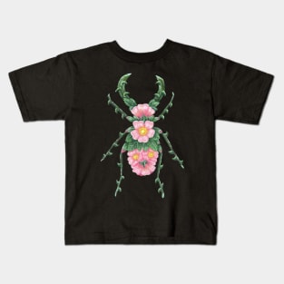 Bramble Rose Beetle Kids T-Shirt